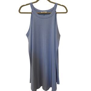 Zenana Blue Tank Top Women's Size 3X Summer Beach Layering Tank NWOT Casual